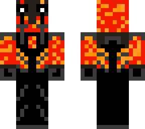 flaming demon warrior