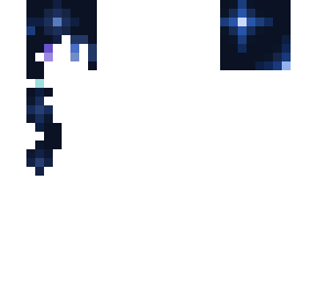 galaxy ponytail