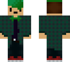 green haired teenager boy v2