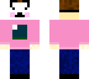 guy with panda mask