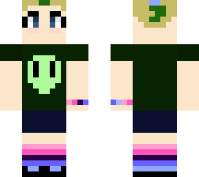 mc skin ver. of me! (#2)  uwu