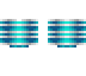ob - white & blue fade stripes
