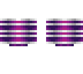 ob - white & purple fade pink stripes