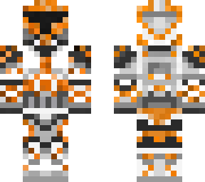 orange clone trooper