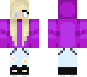 purple hoodie girl v2