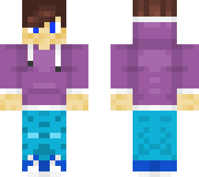 purple sweater boy