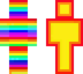 rainbow man