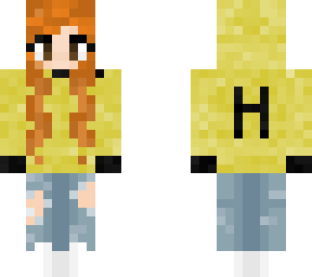 red haired casual hufflepuff