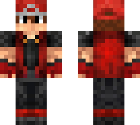 red of pokemon with black eyes :d
