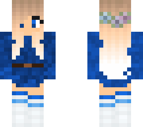 second blue camp girl