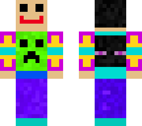smile_guy creeper and enderman