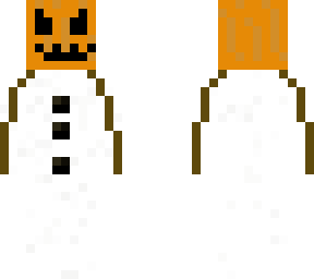 snow golem (with removable head)