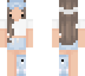 summer girl skin (blue)