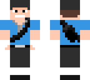 the scout from tf2 blu