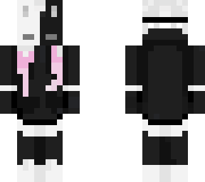 white and black bunny