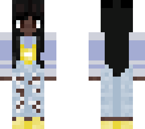 yellow heart  african american girl!