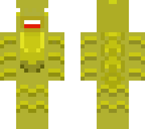 1st goldenpiranha skin