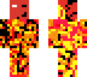 3-d fire man