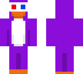 3d purple penguin
