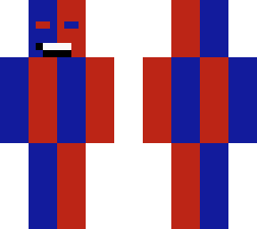 blue and red disco