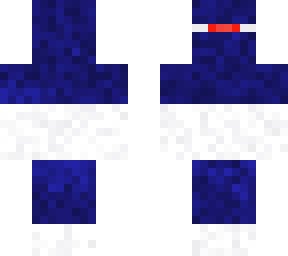 blue cyborg ninja