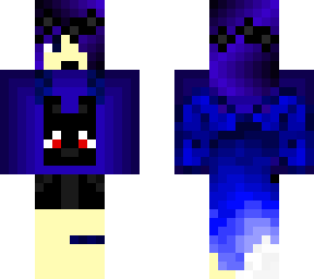 blue wolf girl