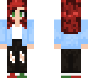 charley - red hair and half shoes