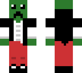 cute creeper with cool clothes 2
