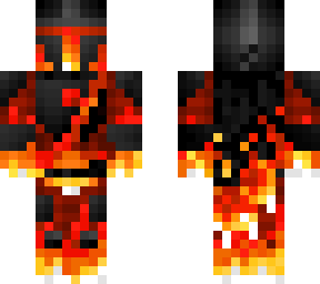 fiery mandolorian