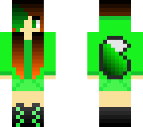 green wolf girl