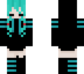 hatsune miku - hoddie dress