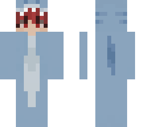 kirishima with shark costume