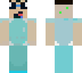 man blue