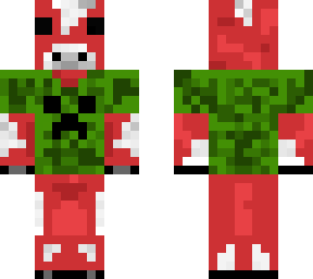 mooshroom with creeper shirt