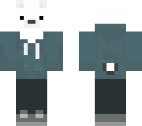 polar bear with blue hoodie (fixed)