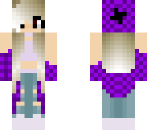 purple plaid