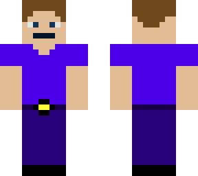 random blocky man