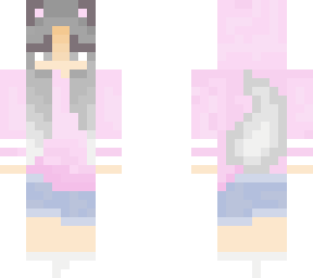 shy wolf girl