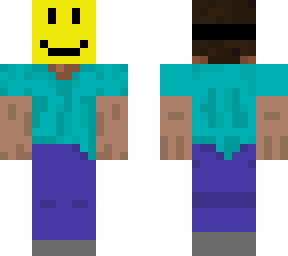 steve with smile mask