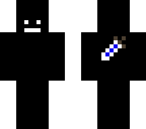 black swordman