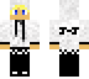 blond gamer with hoody and headphones