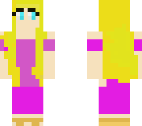 blonde beach girl in pink dress