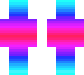 blue rainbow