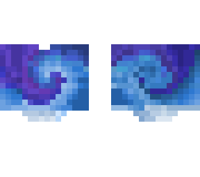 blue tie-dye sweater base
