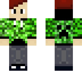 boy with creeper hoodie