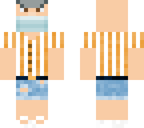 clint striped fit with mask