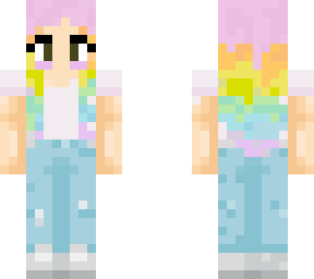 cute rainbow girl