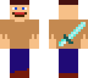 durpy face dude with sword