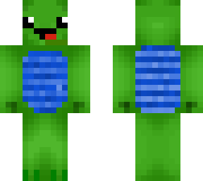 durpy turtle with blue shell