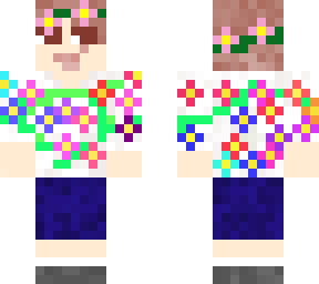 flowery outfit